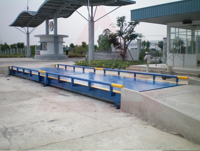 Cầu cân điện tử 80 tấn CAS Korea